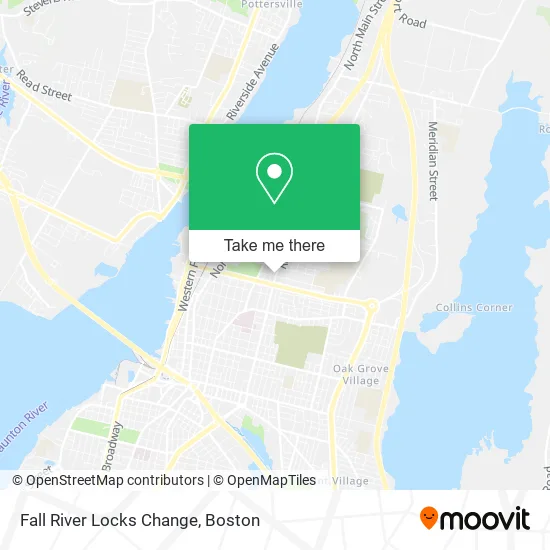 Mapa de Fall River Locks Change
