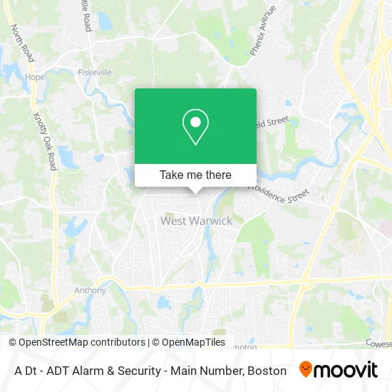 Mapa de A Dt - ADT Alarm & Security - Main Number