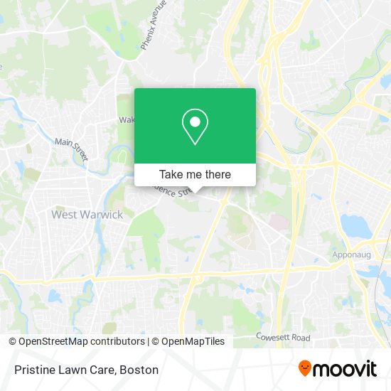 Mapa de Pristine Lawn Care