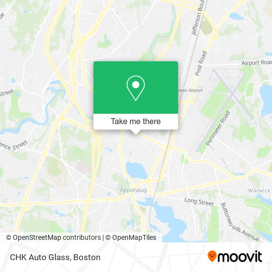 Mapa de CHK Auto Glass