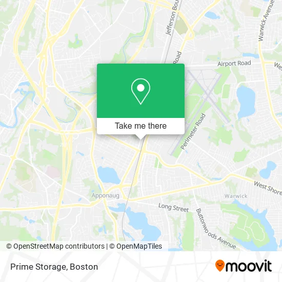 Mapa de Prime Storage