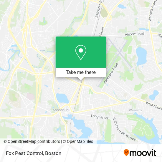 Mapa de Fox Pest Control
