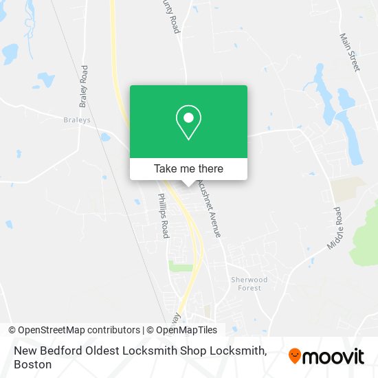 New Bedford Oldest Locksmith Shop Locksmith map