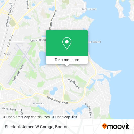 Sherlock James W Garage map