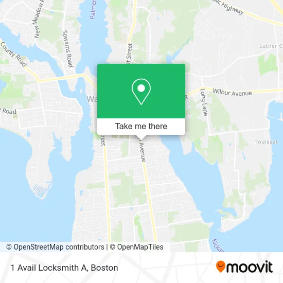 1 Avail Locksmith A map