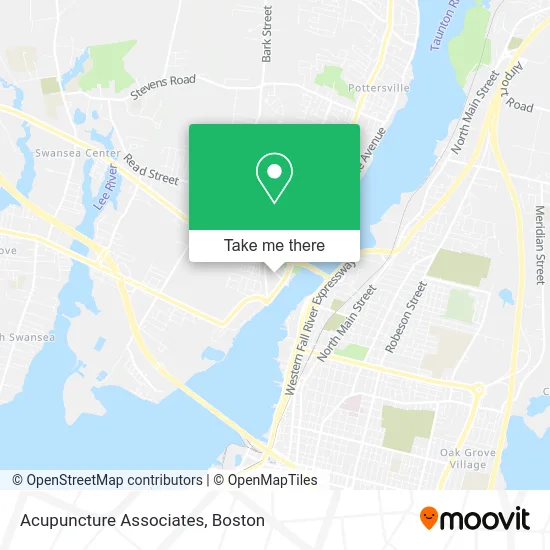 Acupuncture Associates map