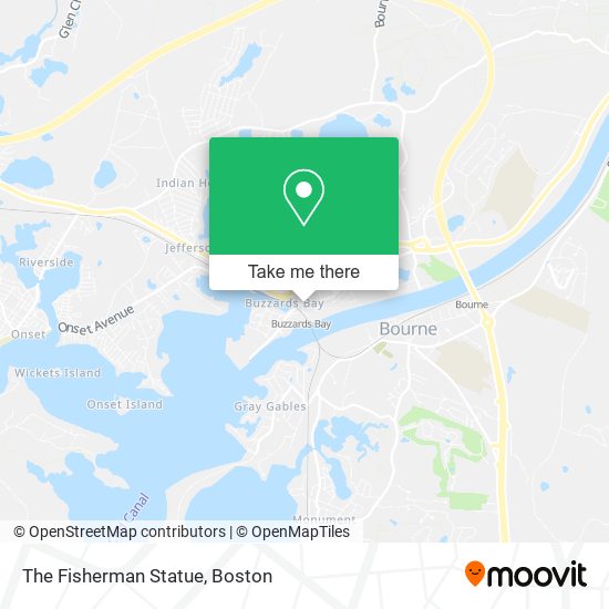Mapa de The Fisherman Statue