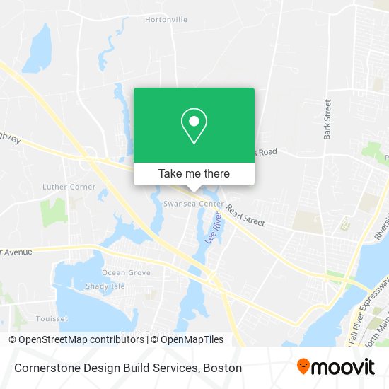 Cornerstone Design Build Services map