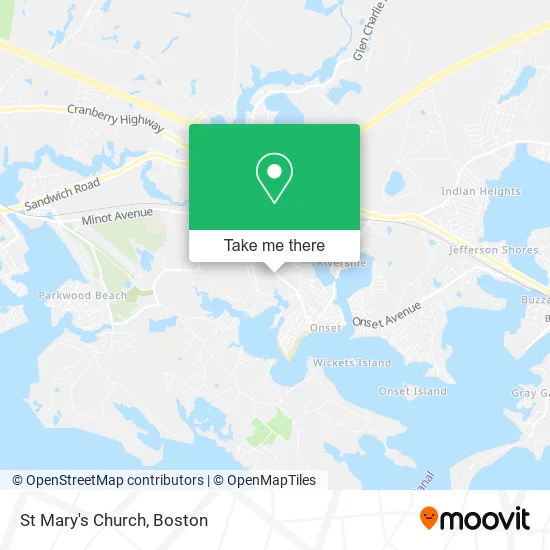 St Mary's Church map