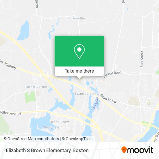 Mapa de Elizabeth S Brown Elementary