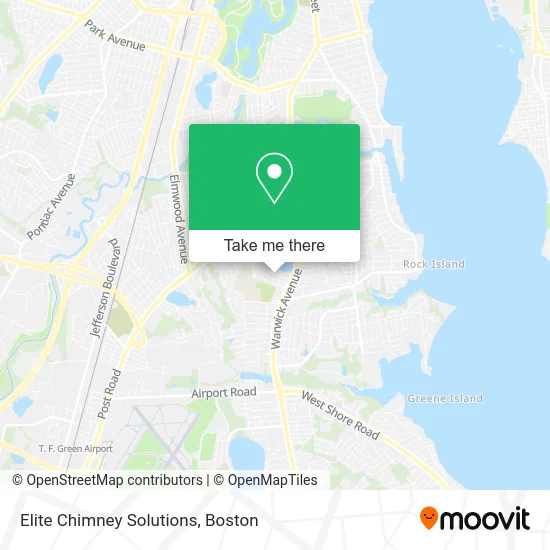 Elite Chimney Solutions map