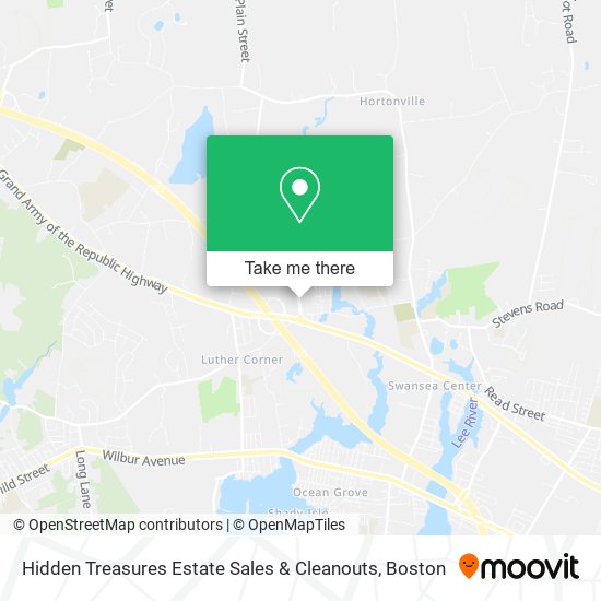 Hidden Treasures Estate Sales & Cleanouts map