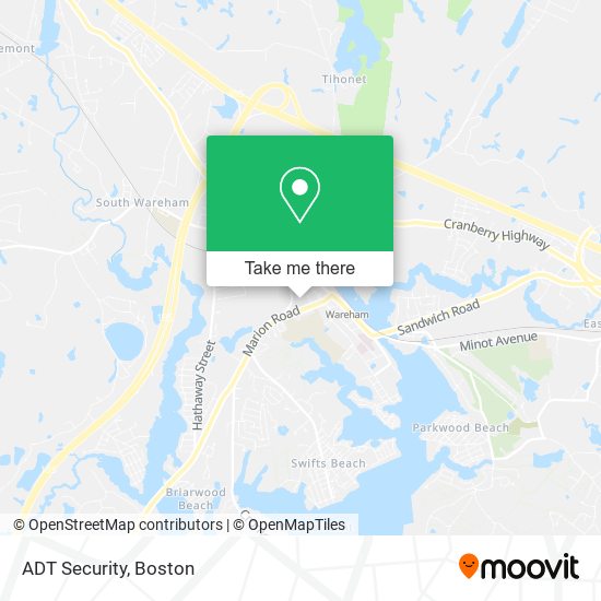 ADT Security map