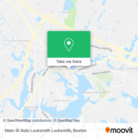 Main St Auto Locksmith Locksmith map