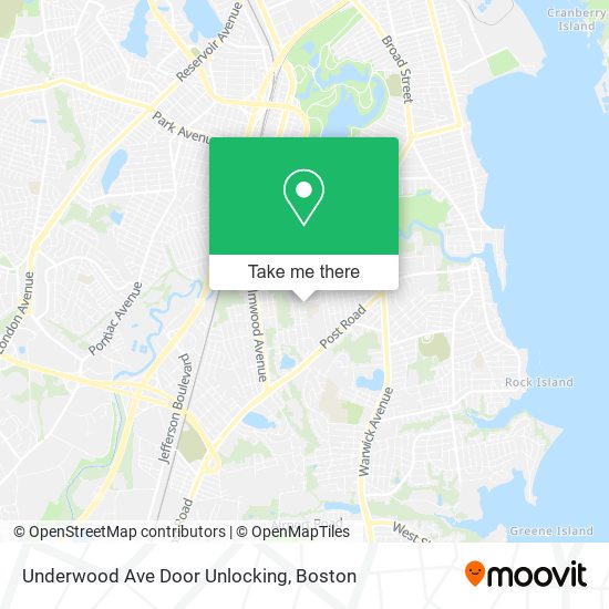 Underwood Ave Door Unlocking map