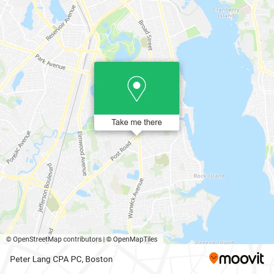 Peter Lang CPA PC map