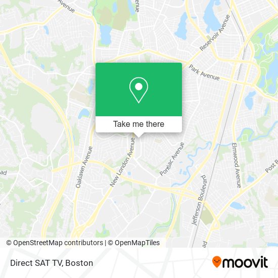 Mapa de Direct SAT TV