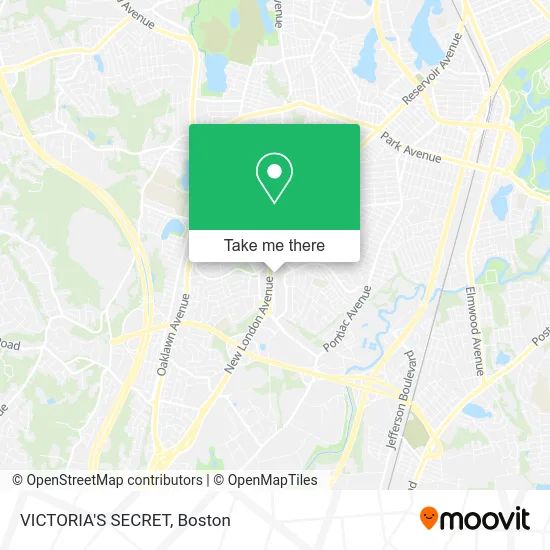 VICTORIA'S SECRET map