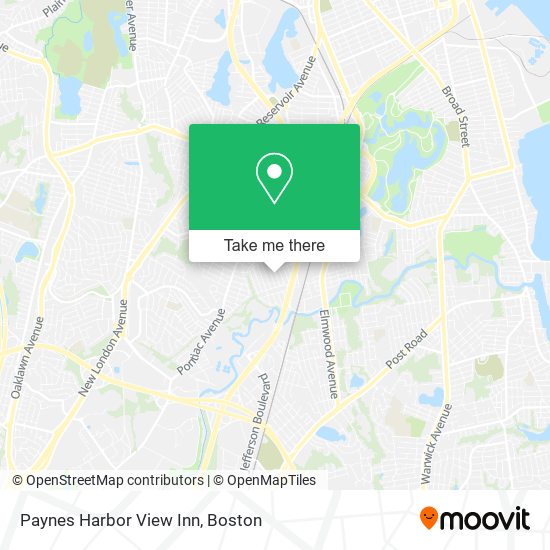 Mapa de Paynes Harbor View Inn