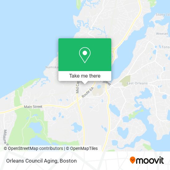 Mapa de Orleans Council Aging