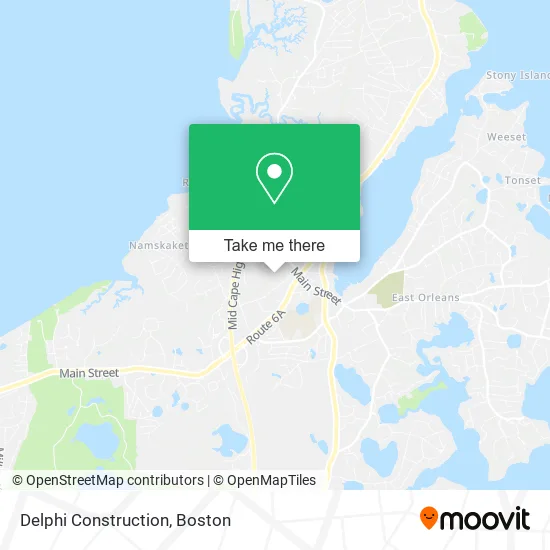 Delphi Construction map