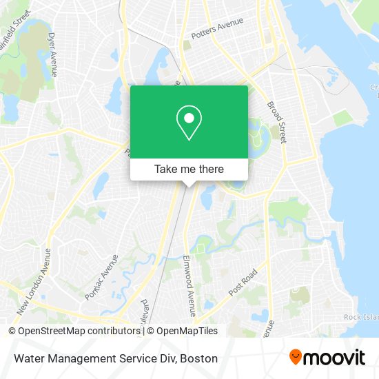 Water Management Service Div map
