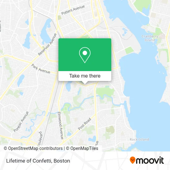 Lifetime of Confetti map