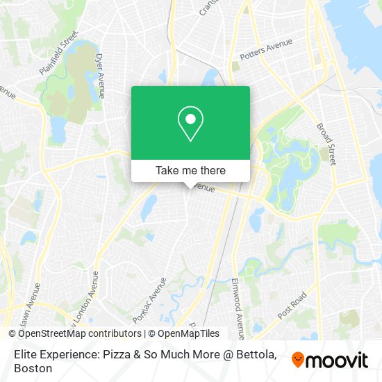Elite Experience: Pizza & So Much More @ Bettola map