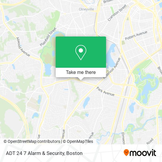ADT 24 7 Alarm & Security map