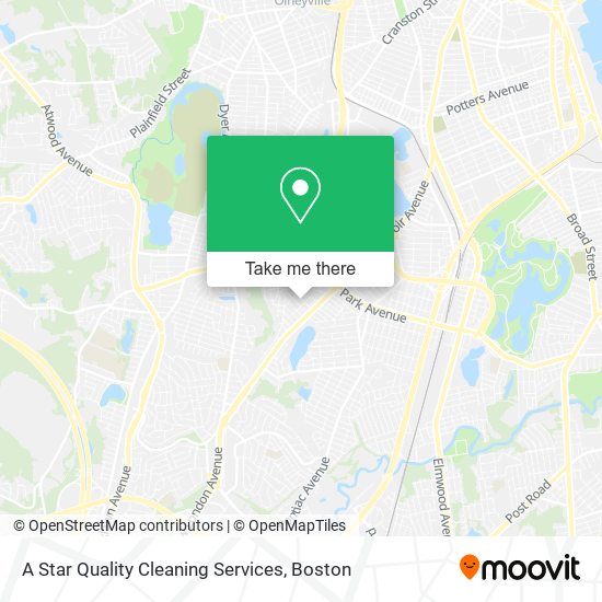 A Star Quality Cleaning Services map