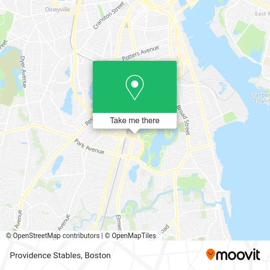 Providence Stables map