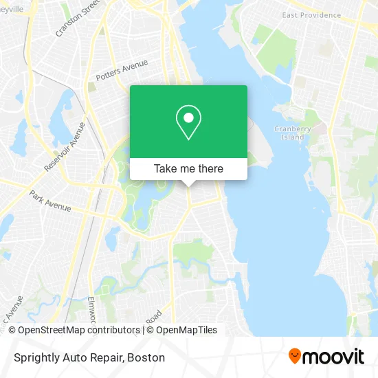 Sprightly Auto Repair map