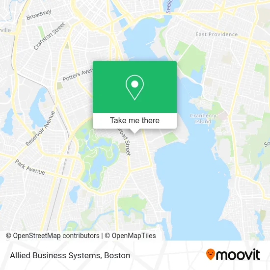 Allied Business Systems map