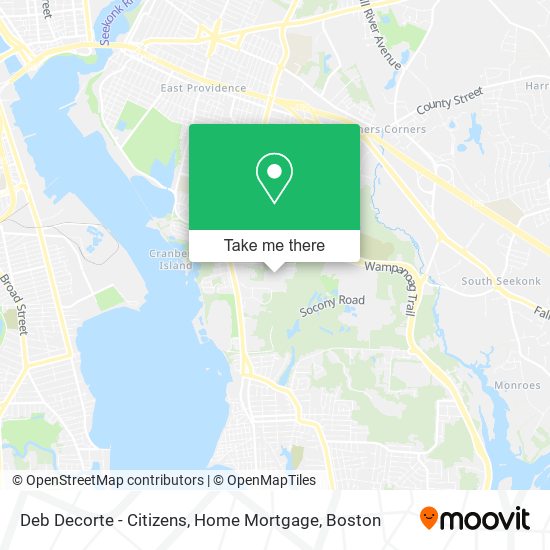 Deb Decorte - Citizens, Home Mortgage map