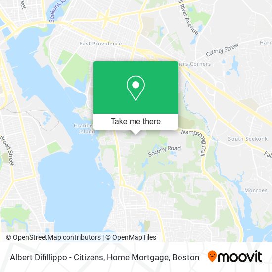 Mapa de Albert Difillippo - Citizens, Home Mortgage