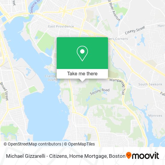 Mapa de Michael Gizzarelli - Citizens, Home Mortgage