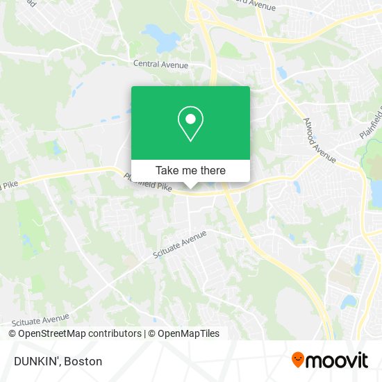 DUNKIN' map