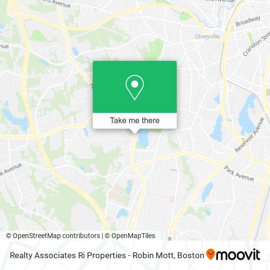 Realty Associates Ri Properties - Robin Mott map