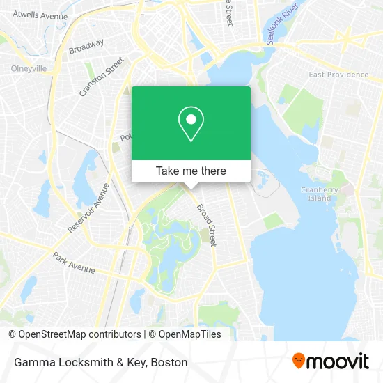 Gamma Locksmith & Key map