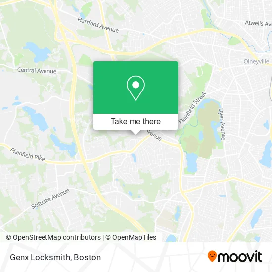 Mapa de Genx Locksmith