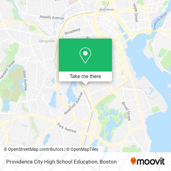 Mapa de Providence City High School Education