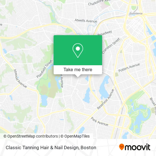 Mapa de Classic Tanning Hair & Nail Design