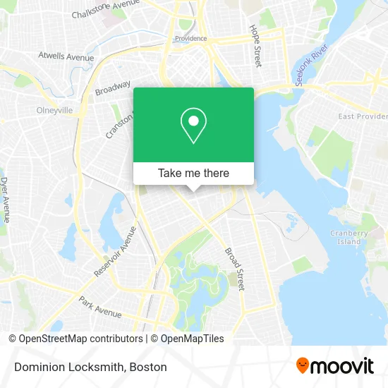 Dominion Locksmith map