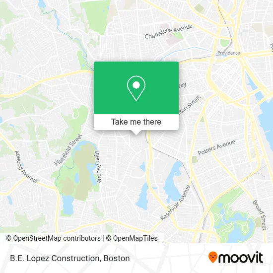 B.E. Lopez Construction map