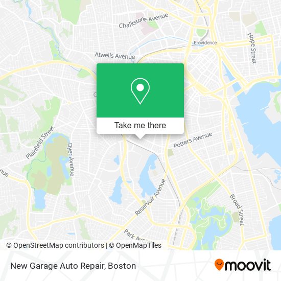 New Garage Auto Repair map