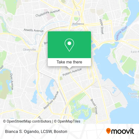 Bianca S. Ogando, LCSW map