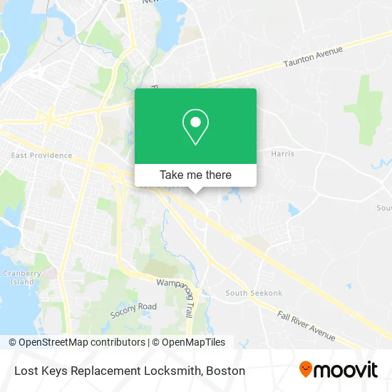Mapa de Lost Keys Replacement Locksmith