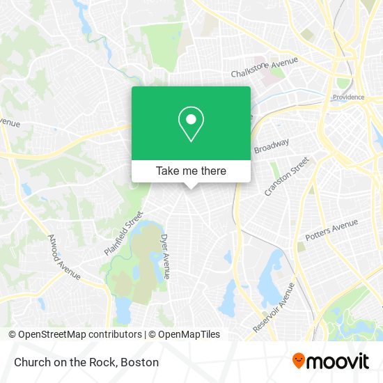 Mapa de Church on the Rock