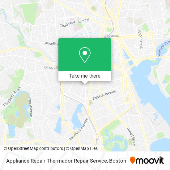 Mapa de Appliance Repair Thermador Repair Service