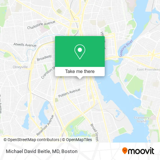 Mapa de Michael David Beitle, MD